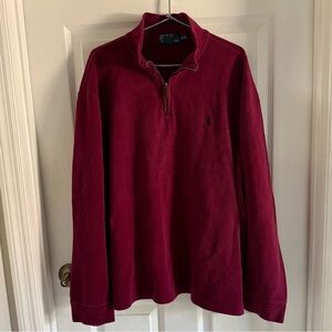 Burgundy Ralph Lauren Quarter Zip